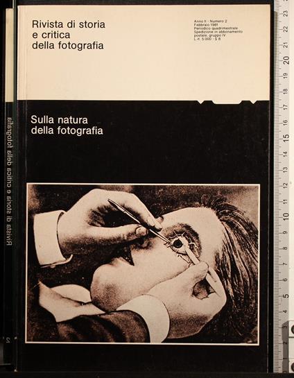 Sulla natura della fotografia - copertina