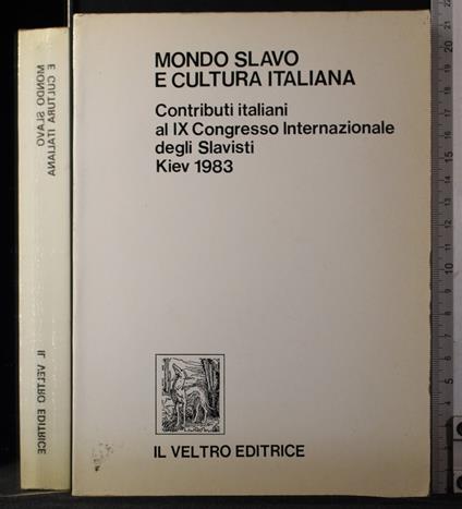 Mondo slavo e cultura Italiana - copertina