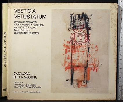 Vestigia Vetustatum. Catalogo mostra 1984 - copertina