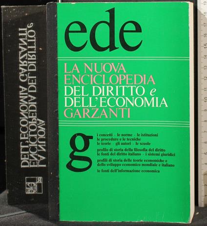 La Nuova Enciclopedia Del Diritto e Dell'Economia - copertina