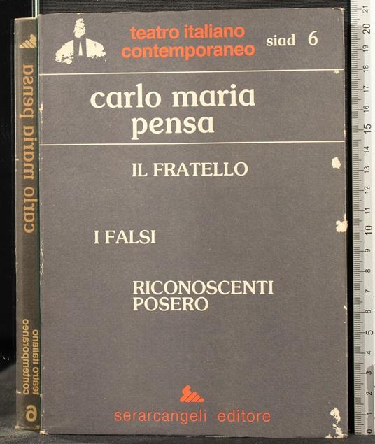 Il Fratello. I Falsi. Riconoscenti - copertina