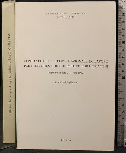 Contratto Collettivo Nazionale di Lavoro per I - copertina