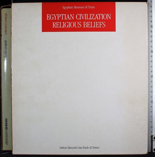 Egyptian Civilization Religious Beliefs - copertina