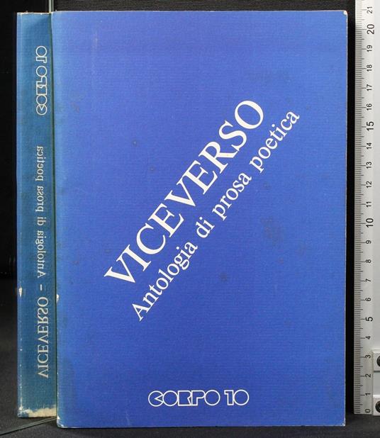 Viceverso. Antologia di prosa poetica - copertina