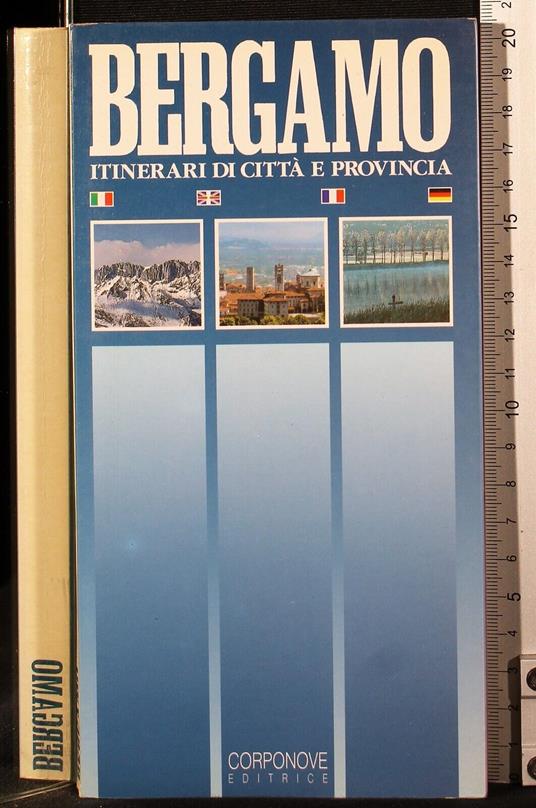 Bergamo. Itinerari di città e provincia - copertina