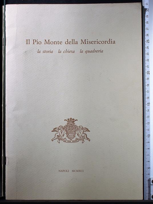 Il Pio Monte della Misericordia - copertina