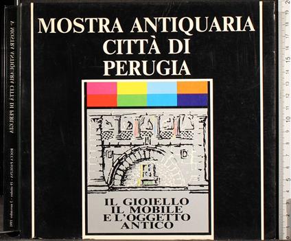 Mostra antiquaria città di Perugia - copertina