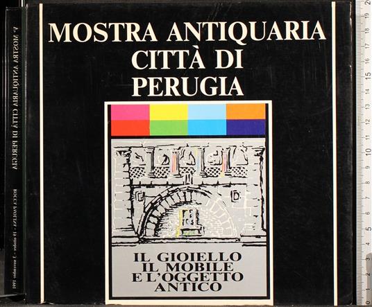 Mostra antiquaria città di Perugia - copertina