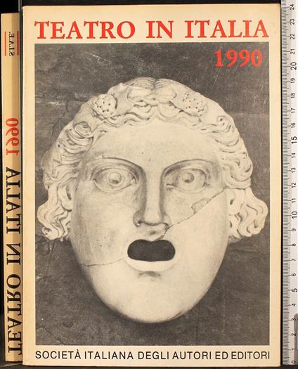 Teatro in Italia 1990 - copertina