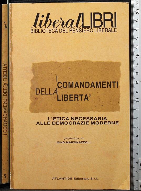 I comandamenti della libertà - copertina