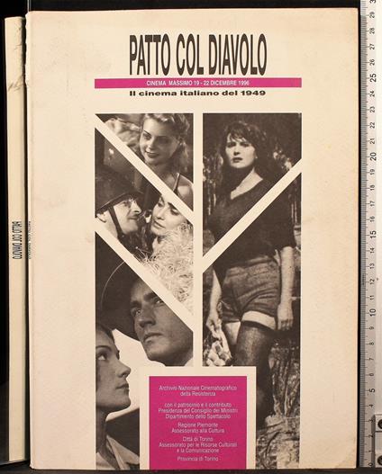 Anrc. Patto Col Diavolo. Il Cinema Italiano Del 1949 - copertina