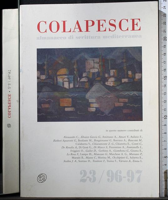 Colapesce. Almanocco di scrittura mediterranea - copertina