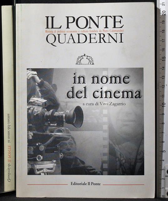 Il ponte. in nome del cinema - copertina