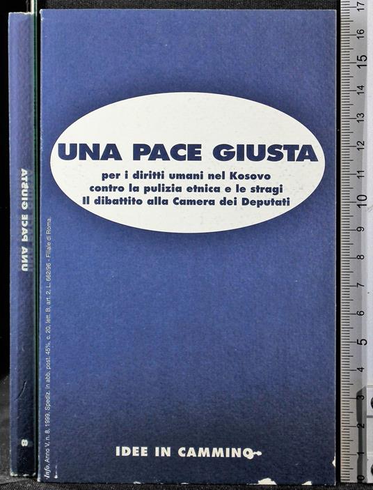 Una pace giusta per i diritti umani nel Kosovo. - copertina