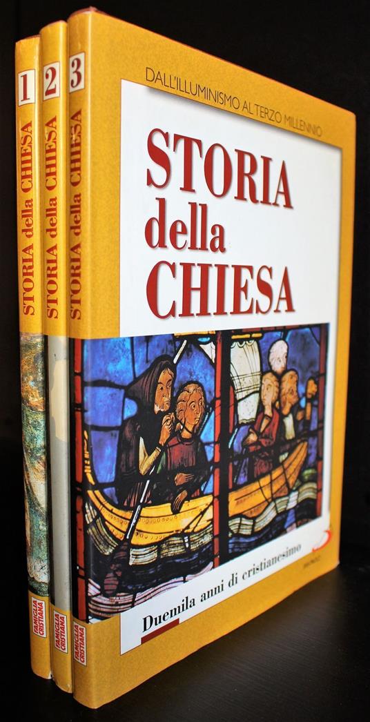 Storia della chiesa. Duemila anni di cristianesimo 3 Vol - copertina