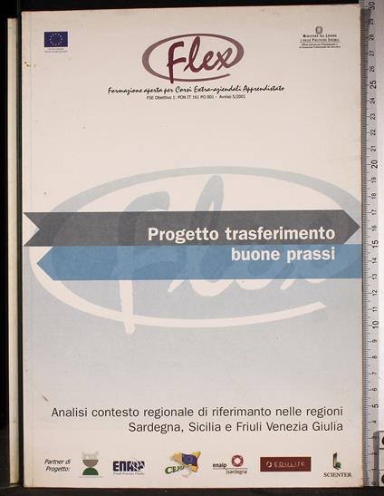 Progetto trasferimento buone prassi - copertina