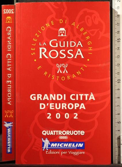 La guida Rossa. Grandi Città d'Europa 2002 - copertina