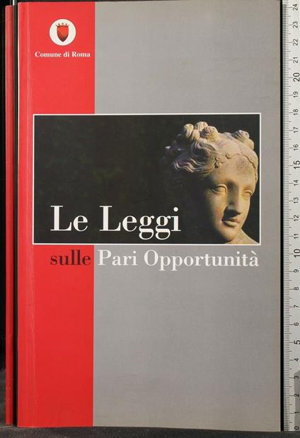 Le leggi sulle pari opportunità - copertina