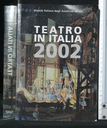 Teatro in Italia 2002 - copertina