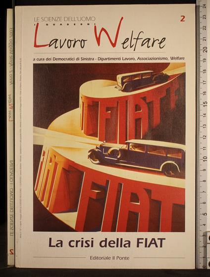 Lavoro Welfare. La crisi della FIAT - copertina