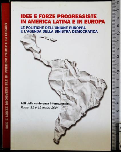 Idee e forze progressiste in America Latina e in Europa - copertina