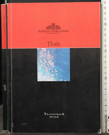 Teatro Dell'Opera. Thais - copertina