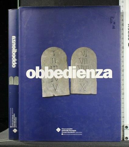 Obbedienza - copertina