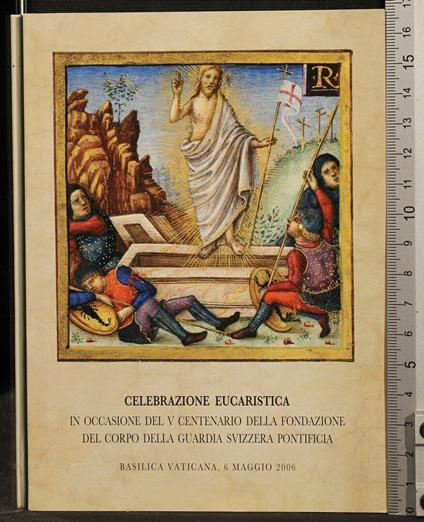 Celebrazione Eucaristica in Occasione Del V Centenario. - copertina