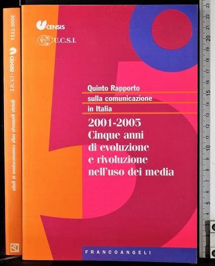Quinto rapporto sulla comunicazione in Italia 2001-2005 - copertina