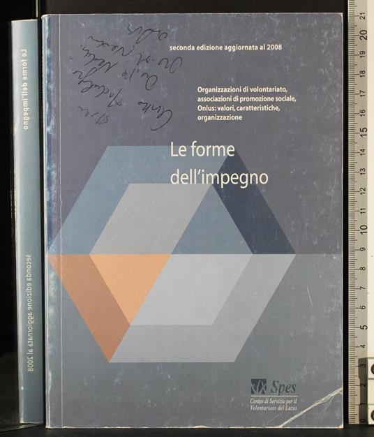 Le forme dell'impegno - copertina