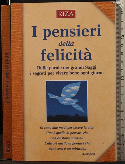 I pensieri della felicità - copertina