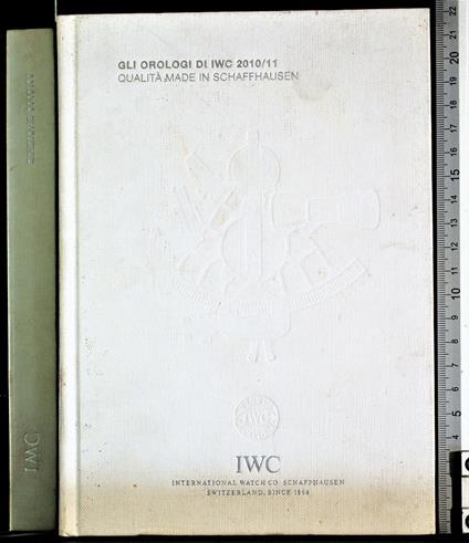 Gli prologi di iwc 2010/11 - copertina