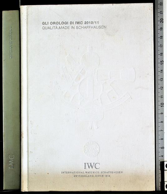 Gli prologi di iwc 2010/11 - copertina