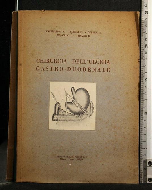 Chirurgia Dell'Ulcera Gastro-Duodenale - copertina