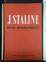 J. Staline Essai Biographique