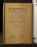 Periodica De Re Morali Canonica Liturgia Tom. Xxxix Fasc. Iv