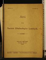 Atti Della Società Oftalmologica Lombarda Vol 7 Fasc 2 29