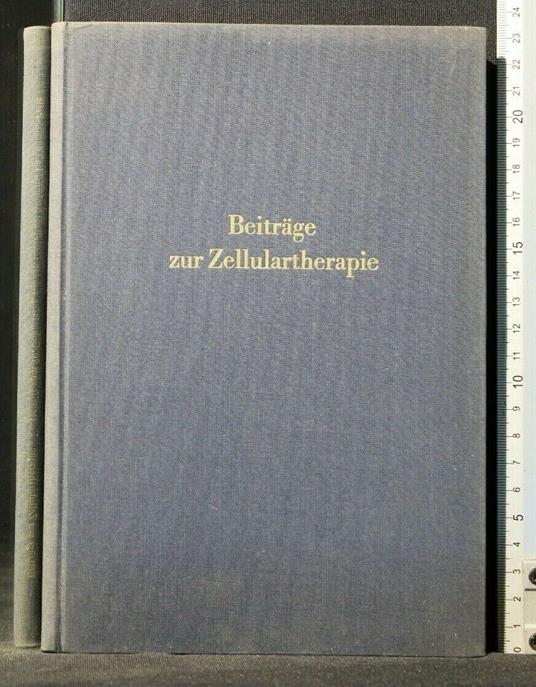 Beitrage Zur Zellulartherapie - copertina
