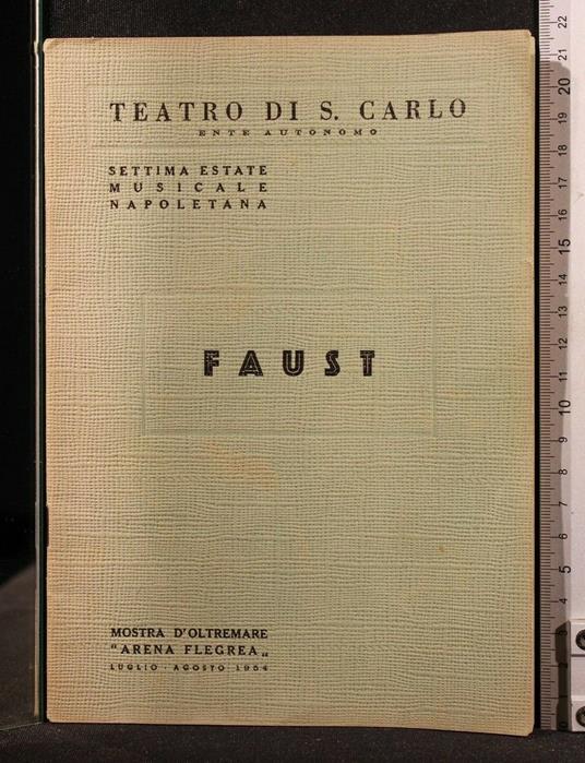 Faust Settima Estate Musicale Napoletana - copertina