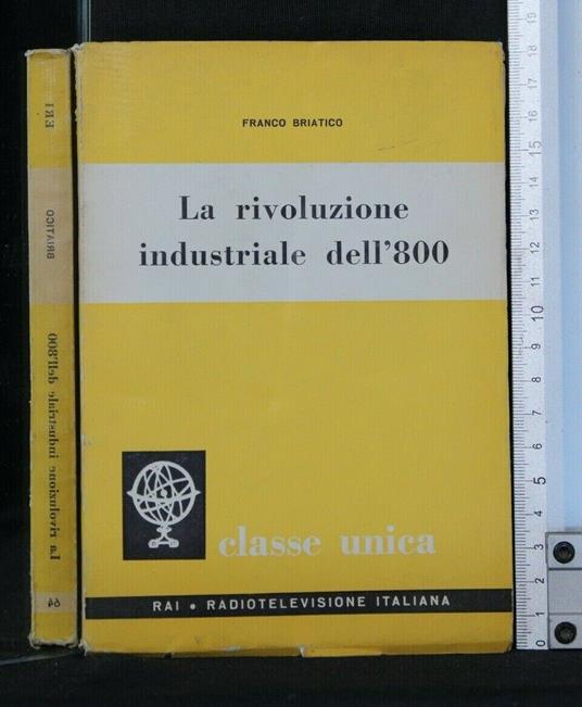 La Rivoluzione Industriale Dell'800 - copertina