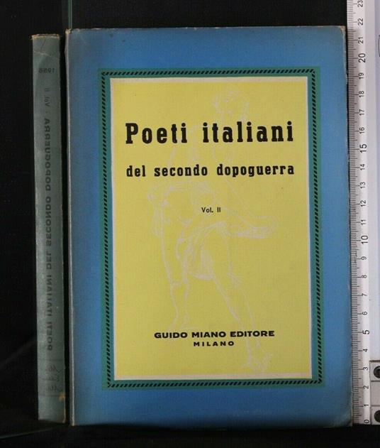 Poeti Italiani Del Secondo Dopoguerra Vol. 2 - copertina