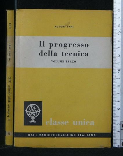 Il Progresso Della Tecnica Vol. 3 - copertina