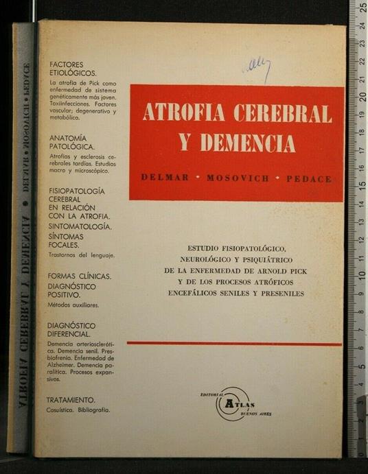 Atrofia Cerebral Y Demencia - copertina