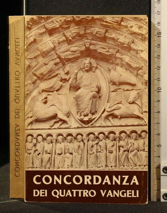 Concordanza Dei Quattro Vangeli - copertina