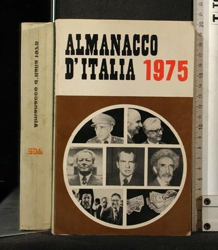 Almanacco D'Italia 1975 - copertina