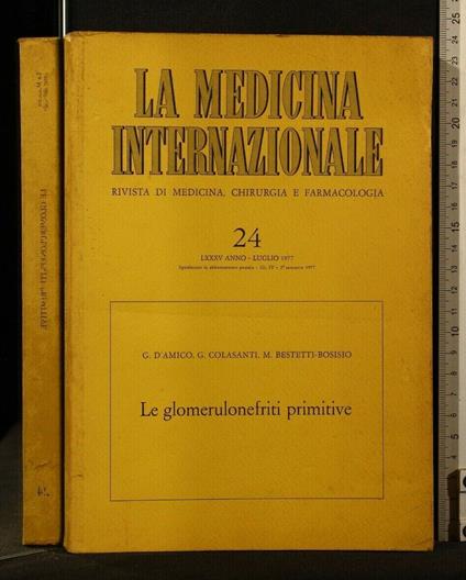 La Medicina Internazionale Glomerulonefriti Primitive 24 Luglio - copertina