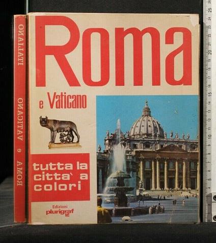 Roma e Vaticano Tutta La Città a Colori - copertina