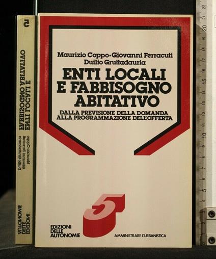 Enti Locali e Fabbisogno Abitativo - copertina