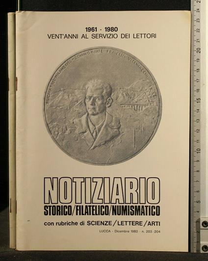 Notiziario Storico/Filatelico/Numismatico con Rubriche Di - copertina