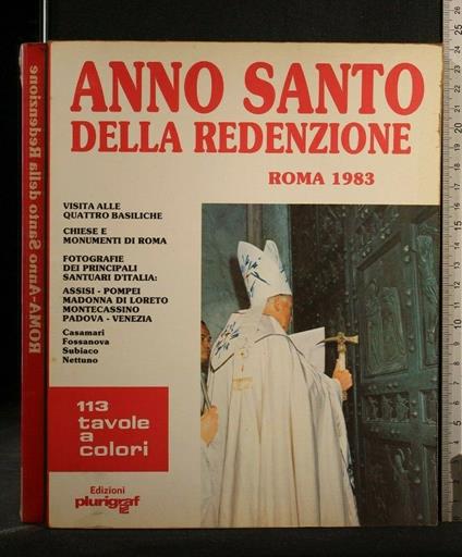 Anno Santo Della Redenzione Roma 1983 - copertina
